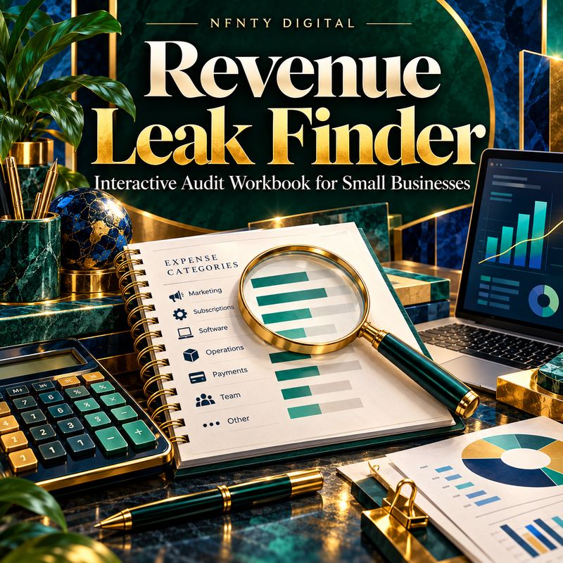 Revenue Leak Finder: Interactive Audit Workbook for Small Businesses