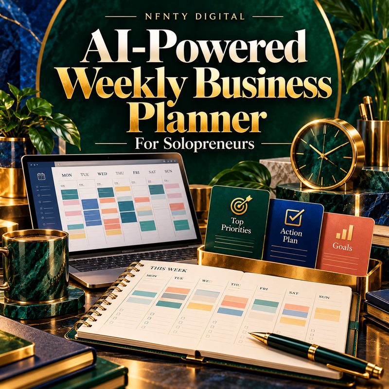 AI-Powered Weekly Business Planner for Solopreneurs