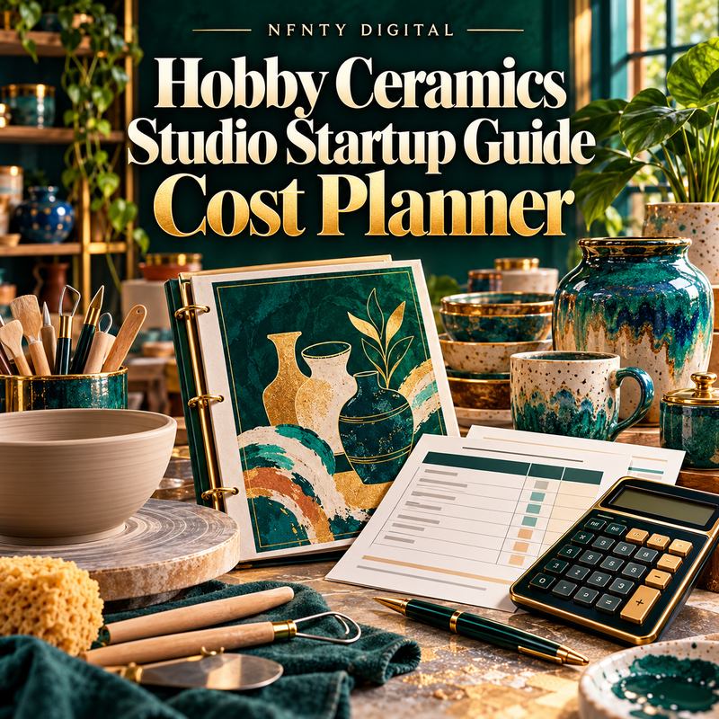 Hobby Ceramics Studio Startup Guide & Cost Planner