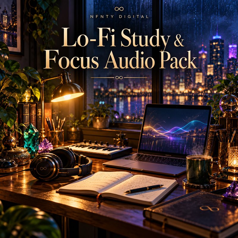 Lo-Fi Study & Focus Audio Pack