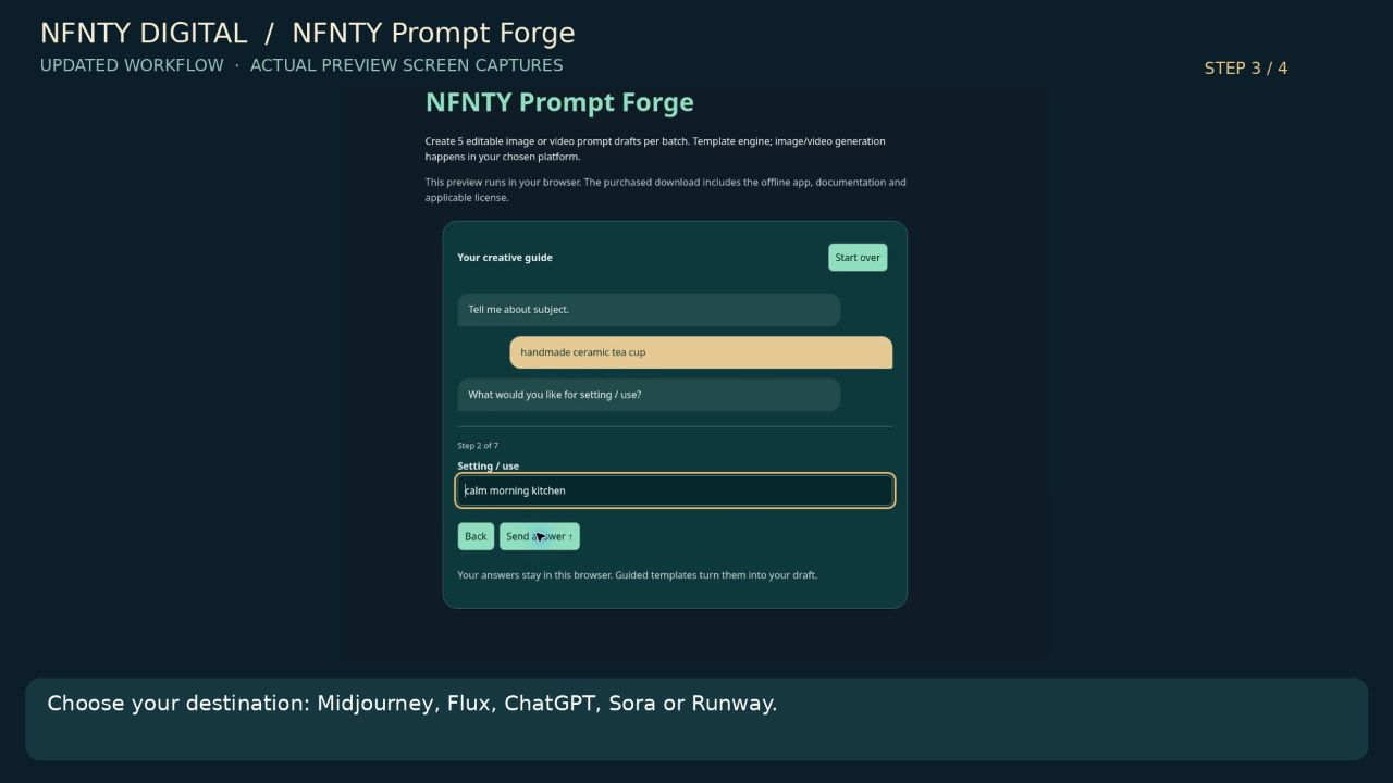 NFNTY Prompt Forge tutorial cover